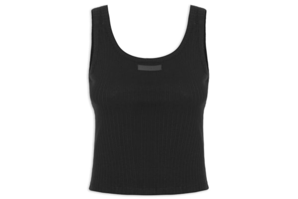 Regata Feminina Canelada - Preto