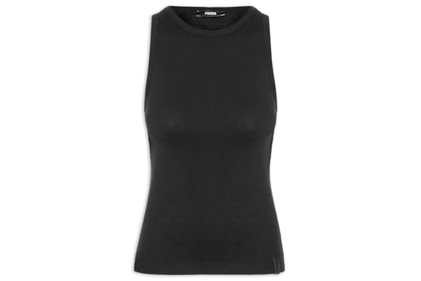 Regata Feminina Canelada - Preto