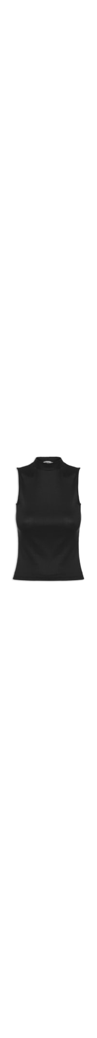 Regata Feminina Canelada - Preto