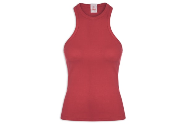 Regata Feminina Canelada - Vermelho