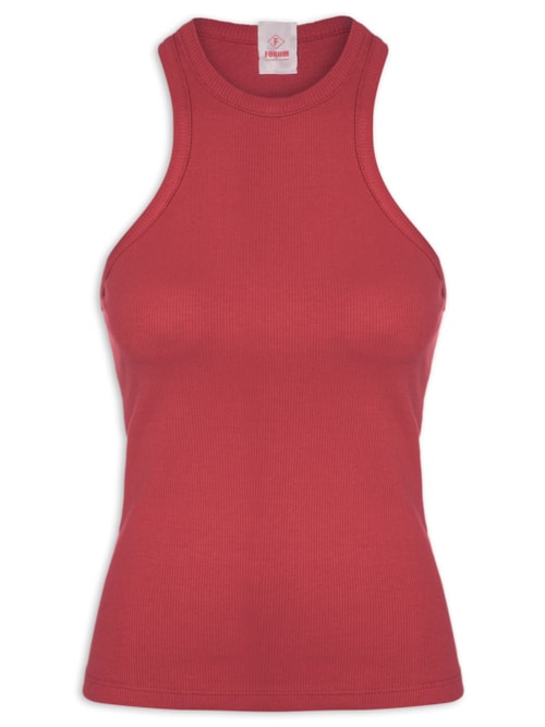 Regata Feminina Canelada – Vermelho