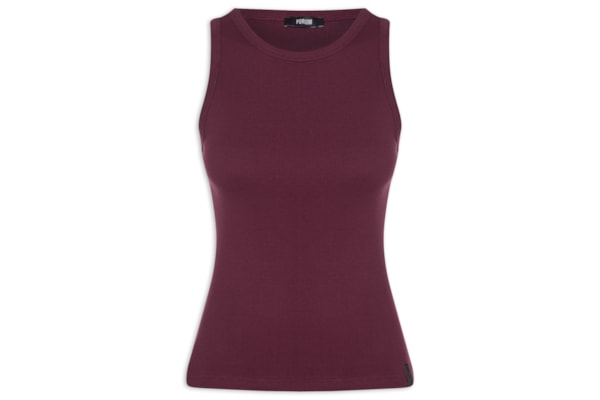 Regata Feminina Canelada - Vermelho