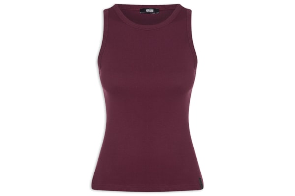 Regata Feminina Canelada - Vermelho