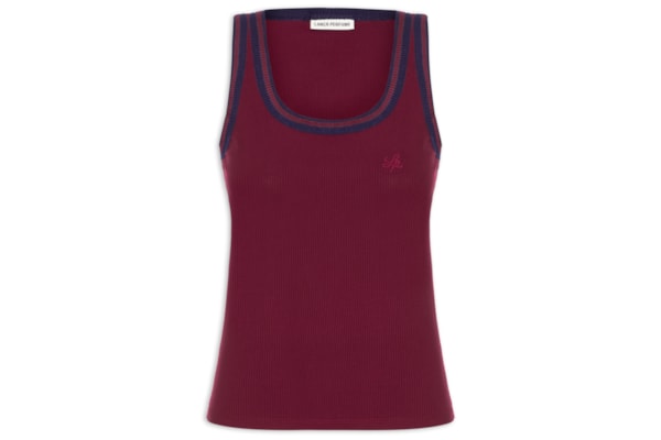 Regata Feminina Canelada - Vermelho
