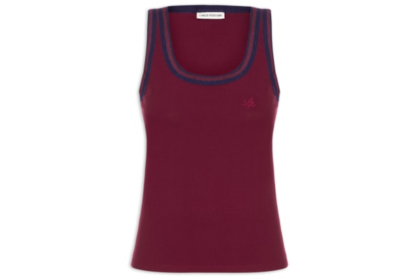 Regata Feminina Canelada - Vermelho