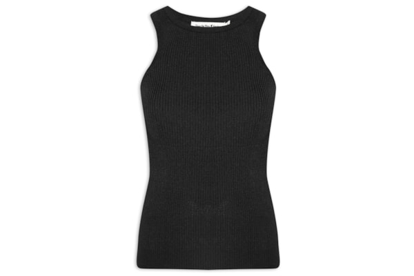 Regata Feminina Cavada - Preto