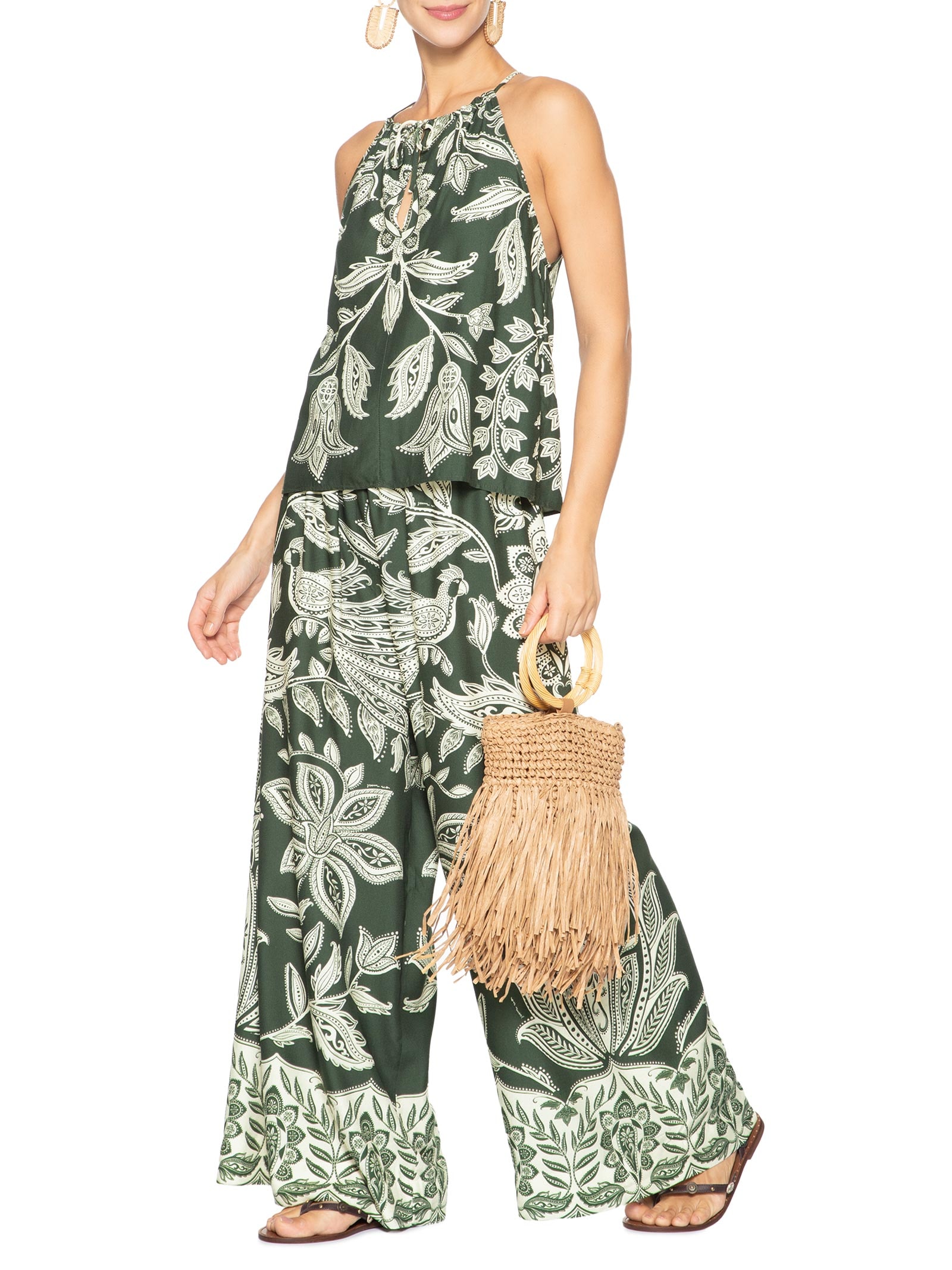 Regata Feminina Céu De Arara Verde Farm