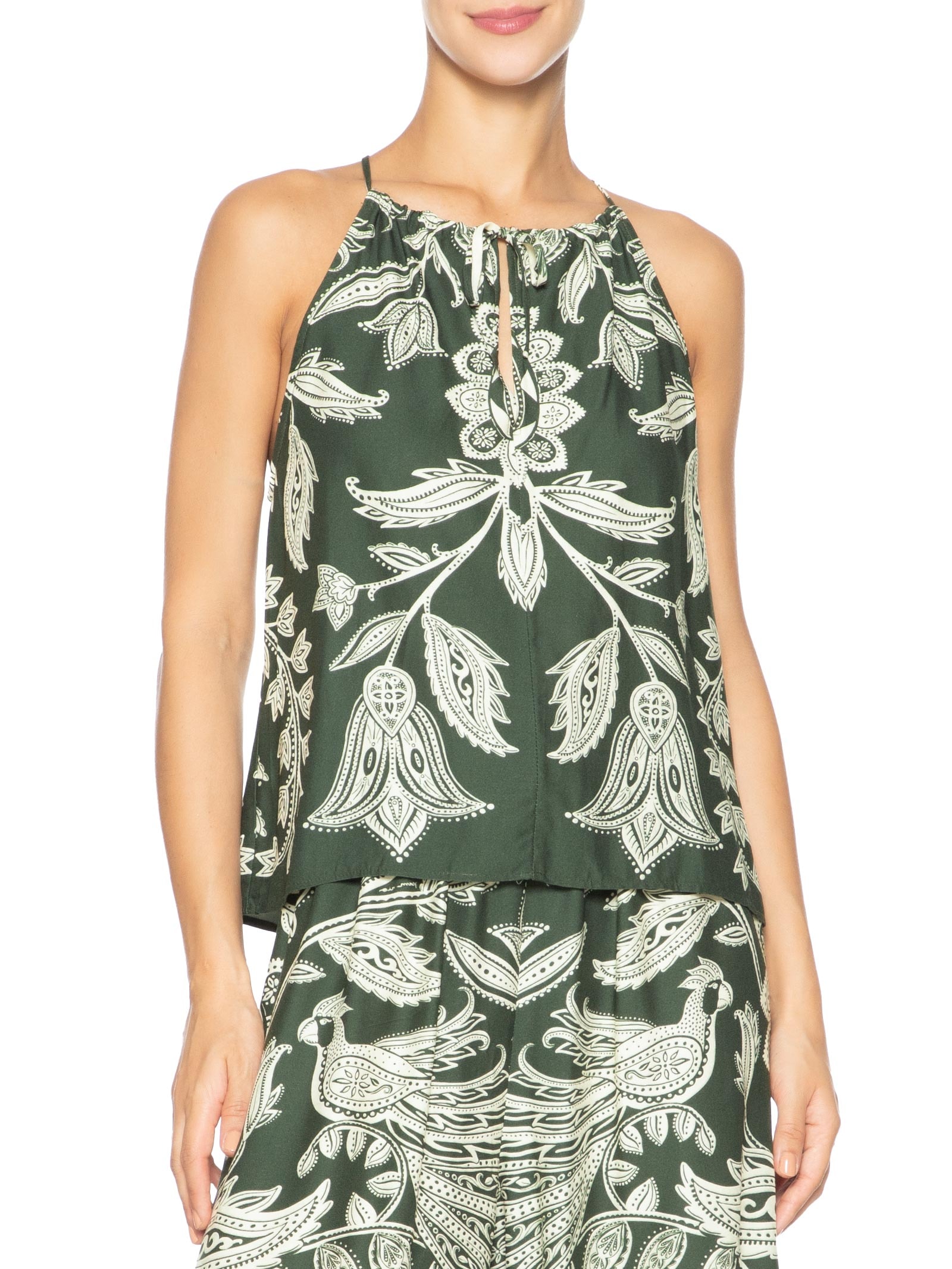 Regata Feminina Céu De Arara Verde Farm