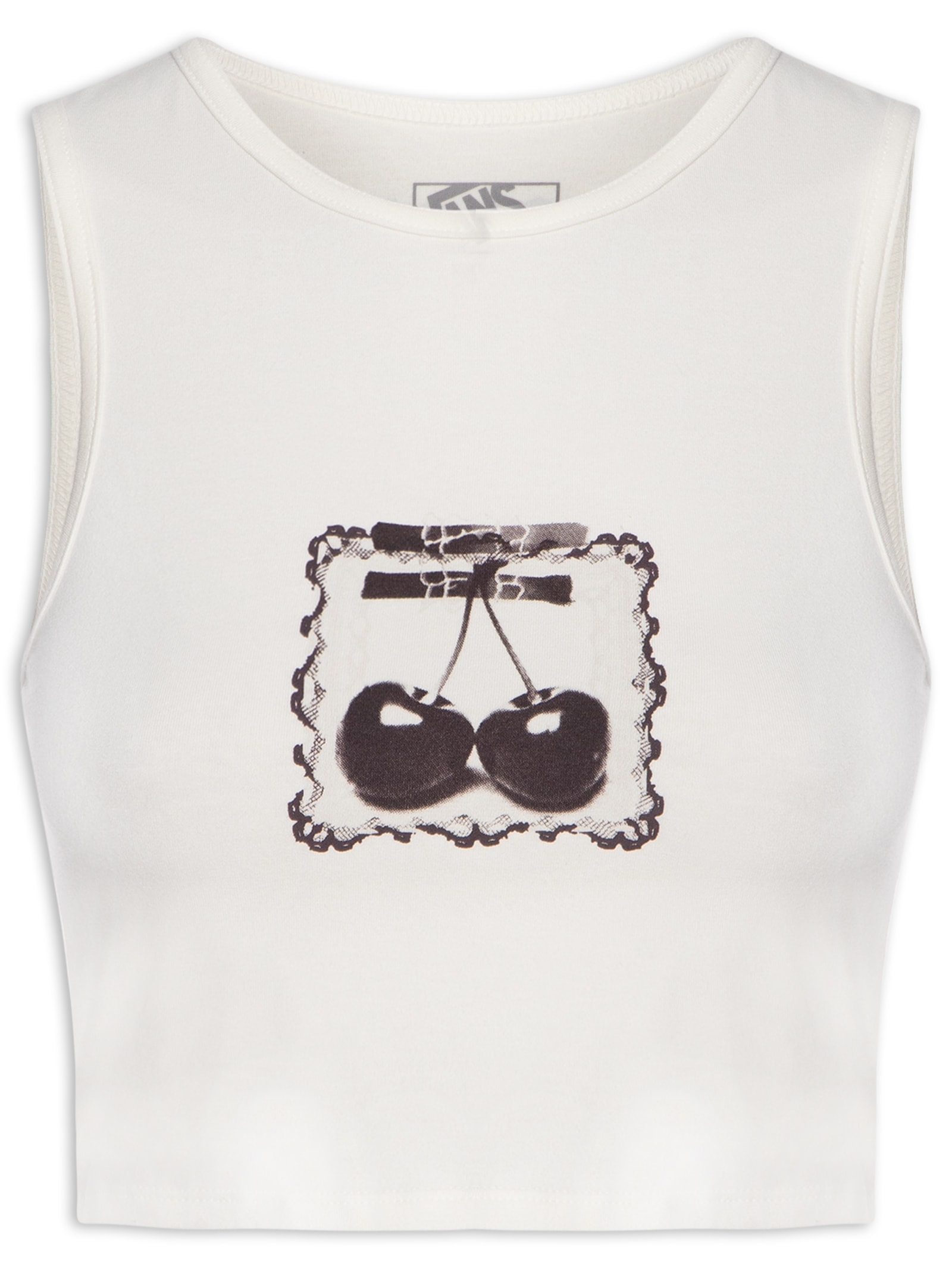 Regata Feminina Cherryride Tank Branco Vans