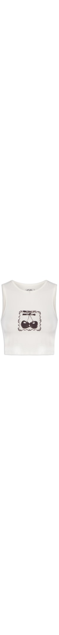 Regata Feminina Cherryride Tank - Branco