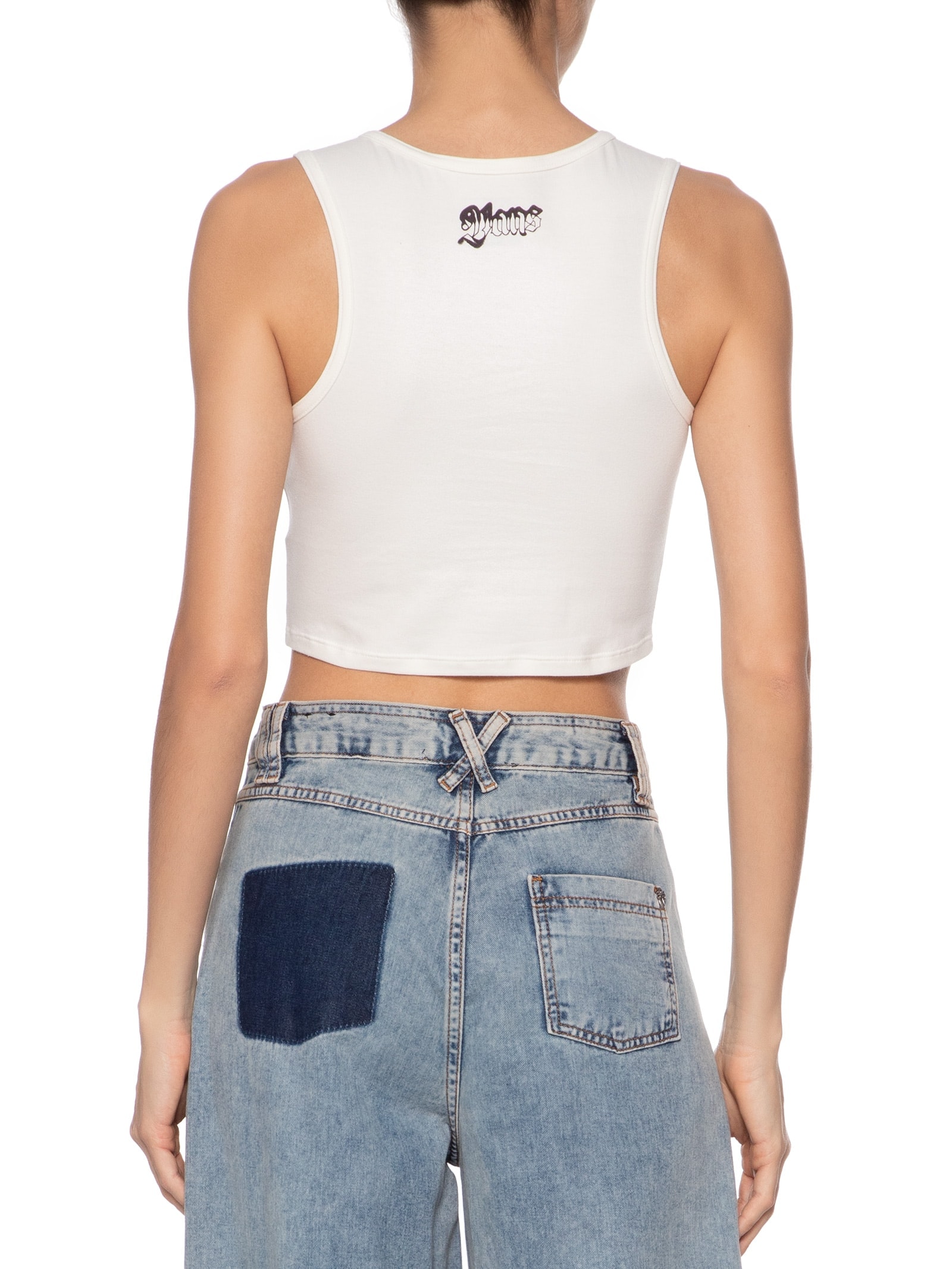 Regata Feminina Cherryride Tank Branco Vans