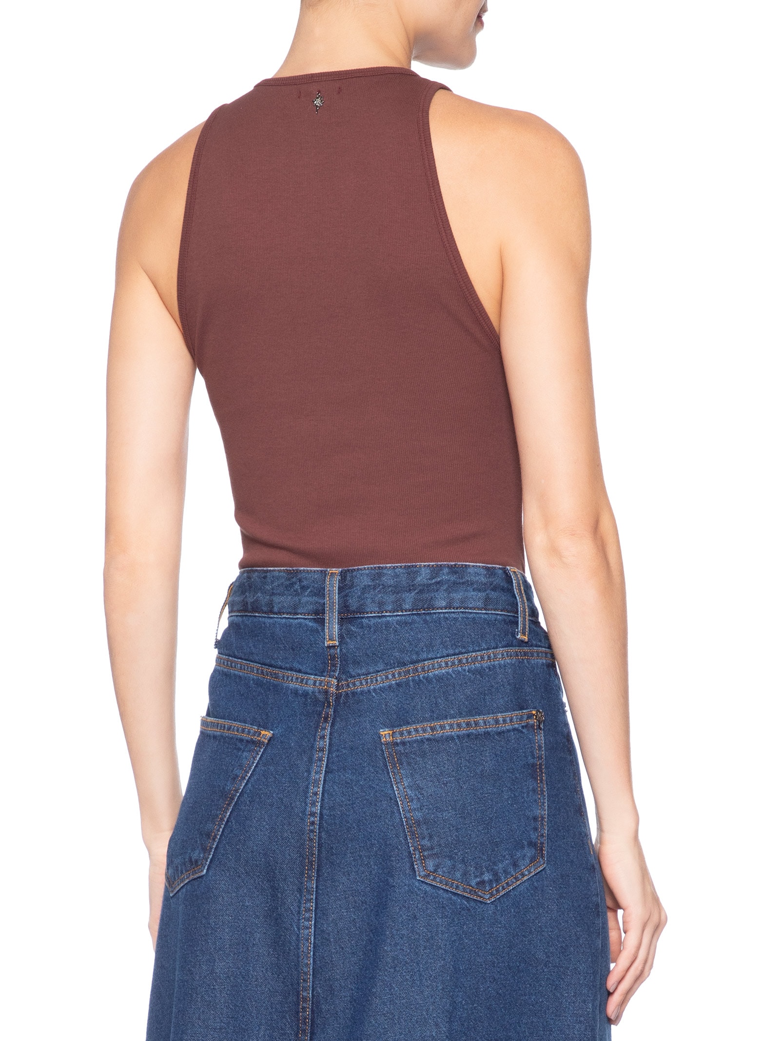 Regata Feminina City Marrom Le Lis