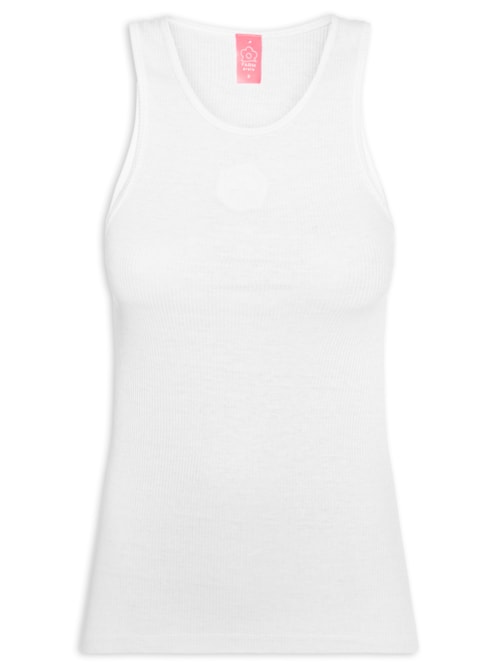 Regata Feminina Colorido Por Natureza – Branco