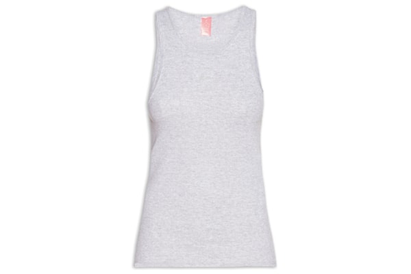 Regata Feminina Colorido Por Natureza - Cinza