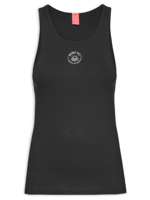 Regata Feminina Colorido Por Natureza – Preto