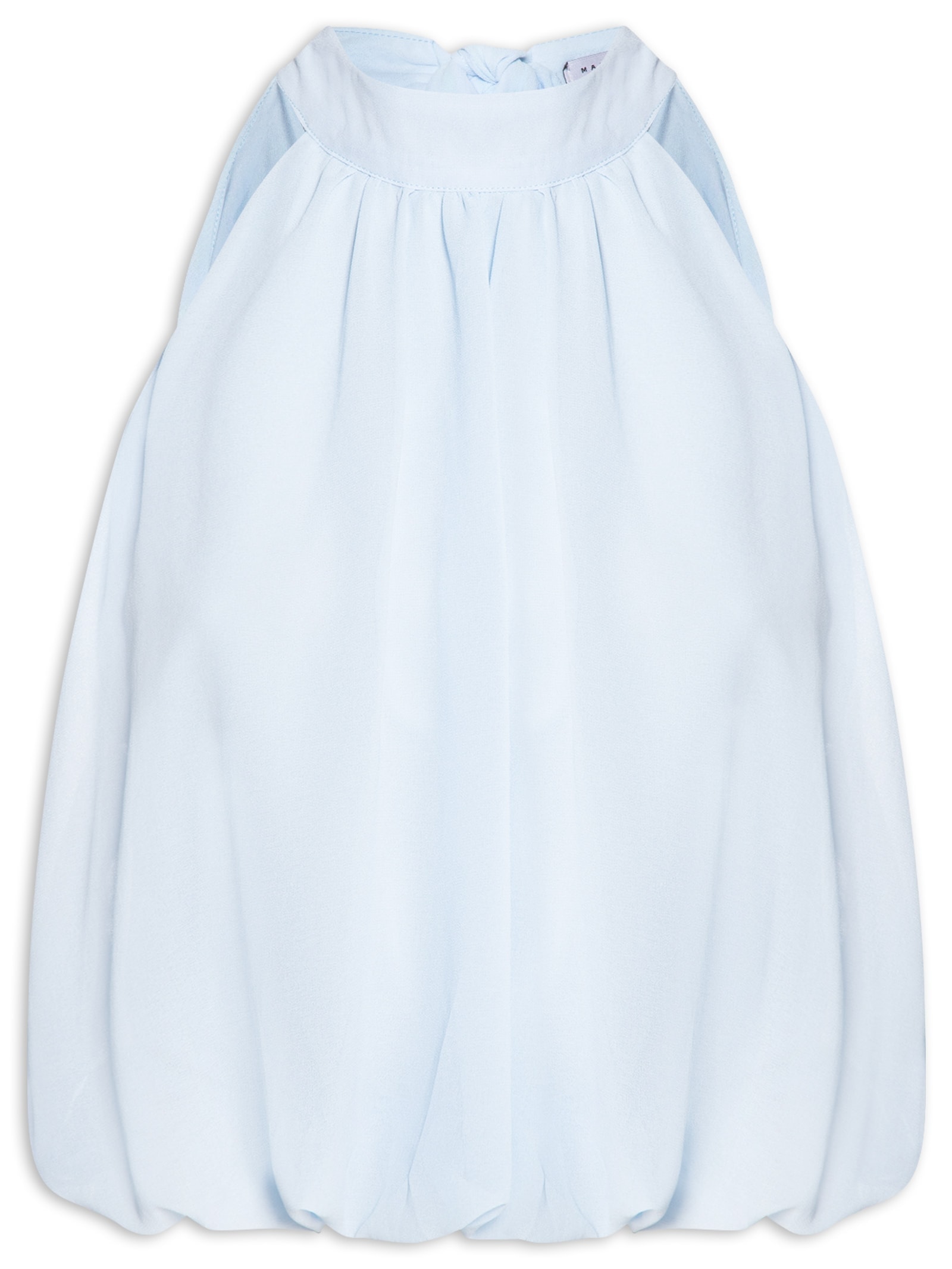 Regata Feminina Com Amarração Azul Market 33