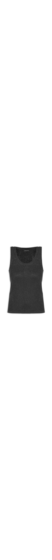 Regata Feminina Com Lurex - Preto