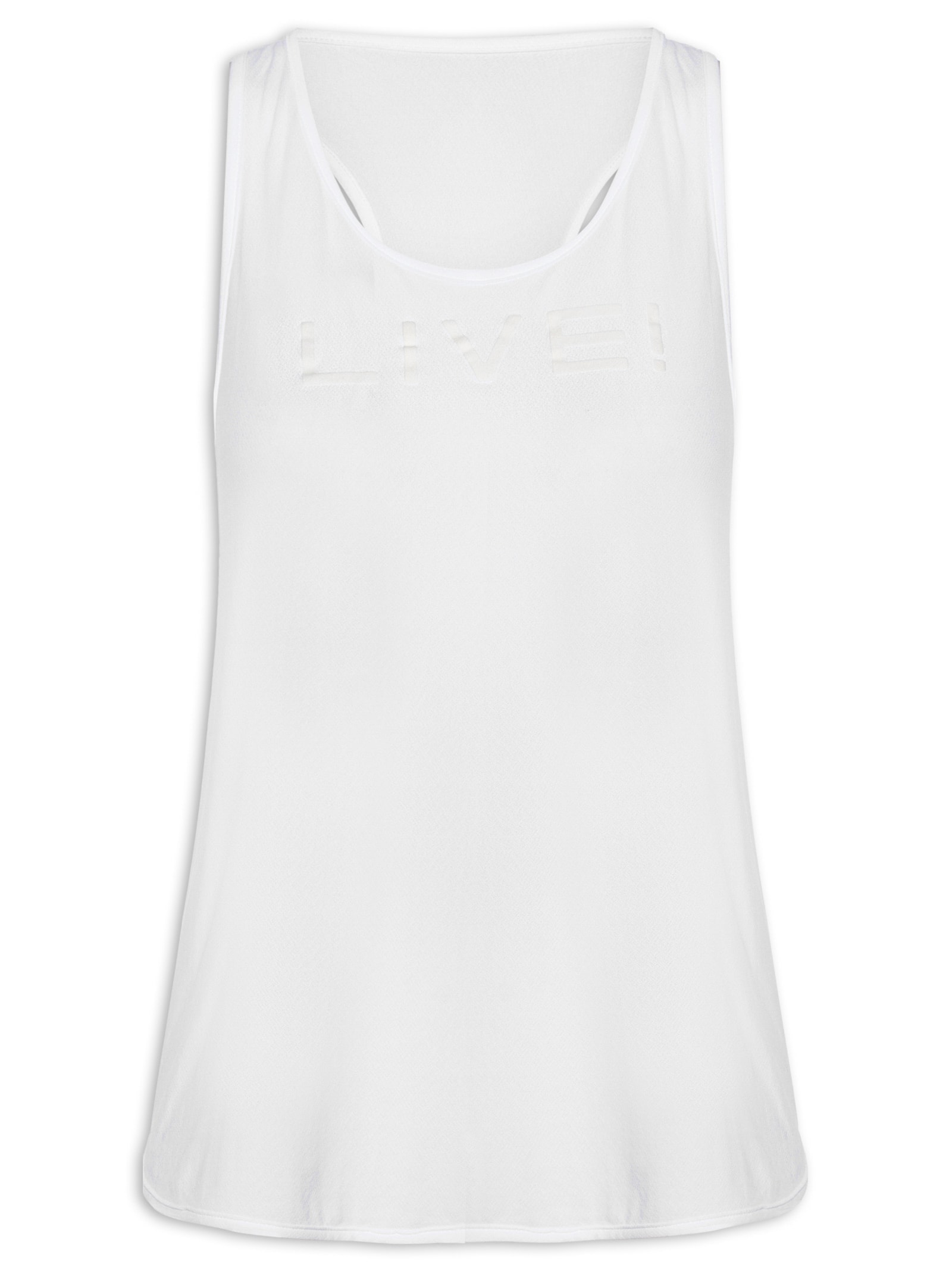 Regata Feminina Comfort Branco Live!