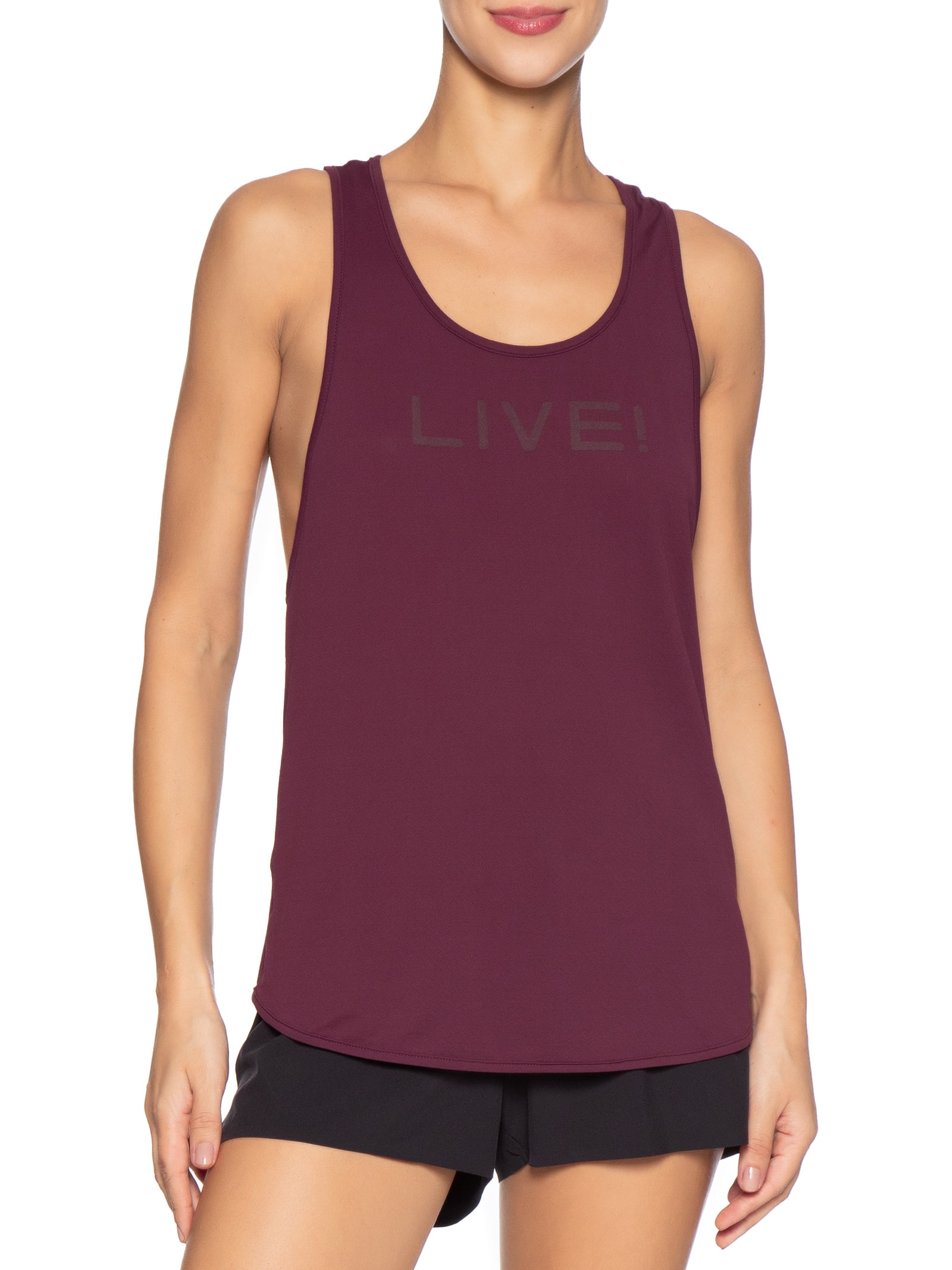 Regata Feminina Comfort Vermelho Live!