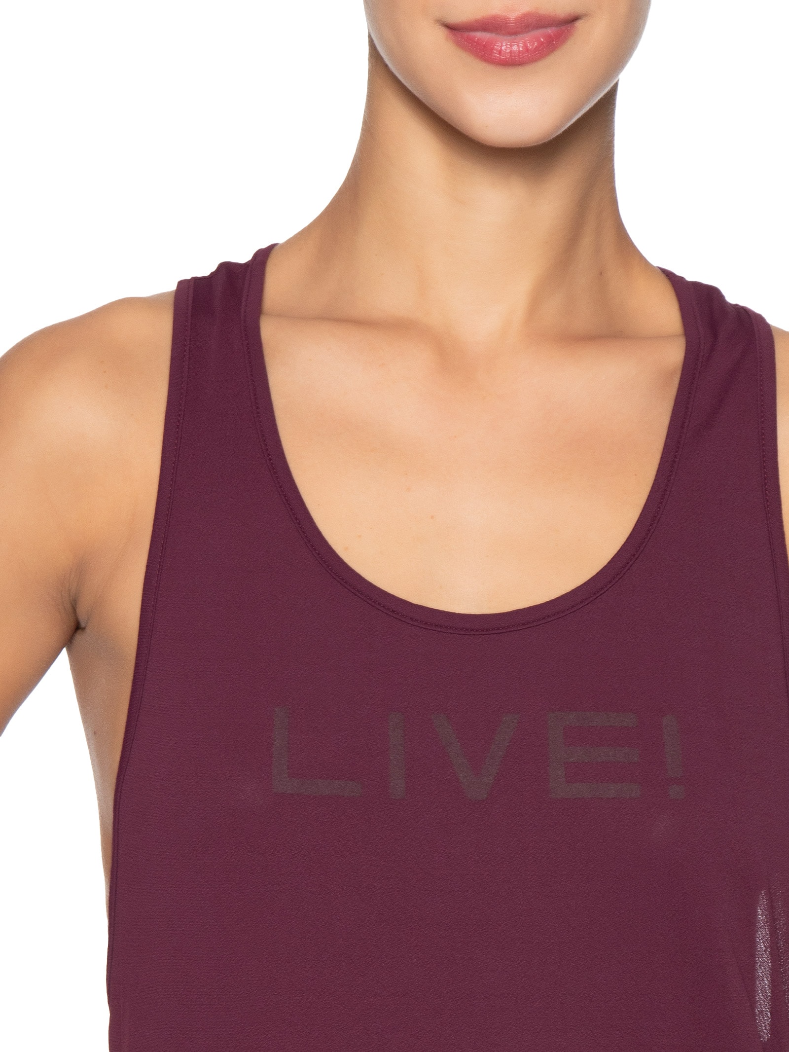 Regata Feminina Comfort Vermelho Live!