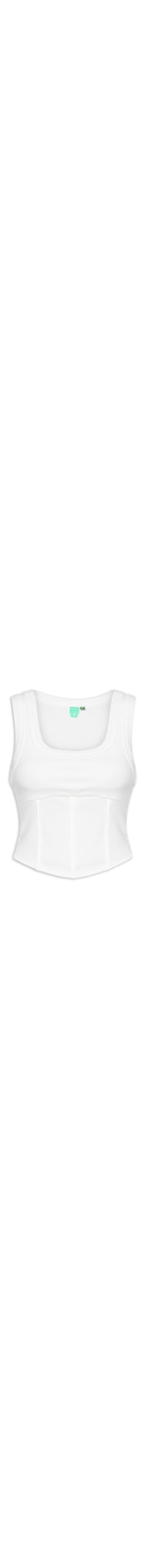 Regata Feminina Corselet - Branco