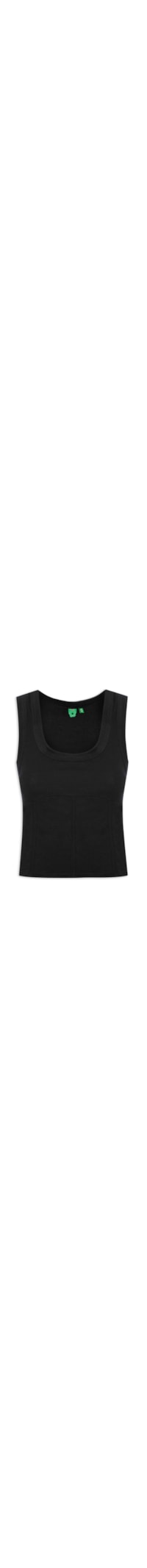 Regata Feminina Corselet - Preto