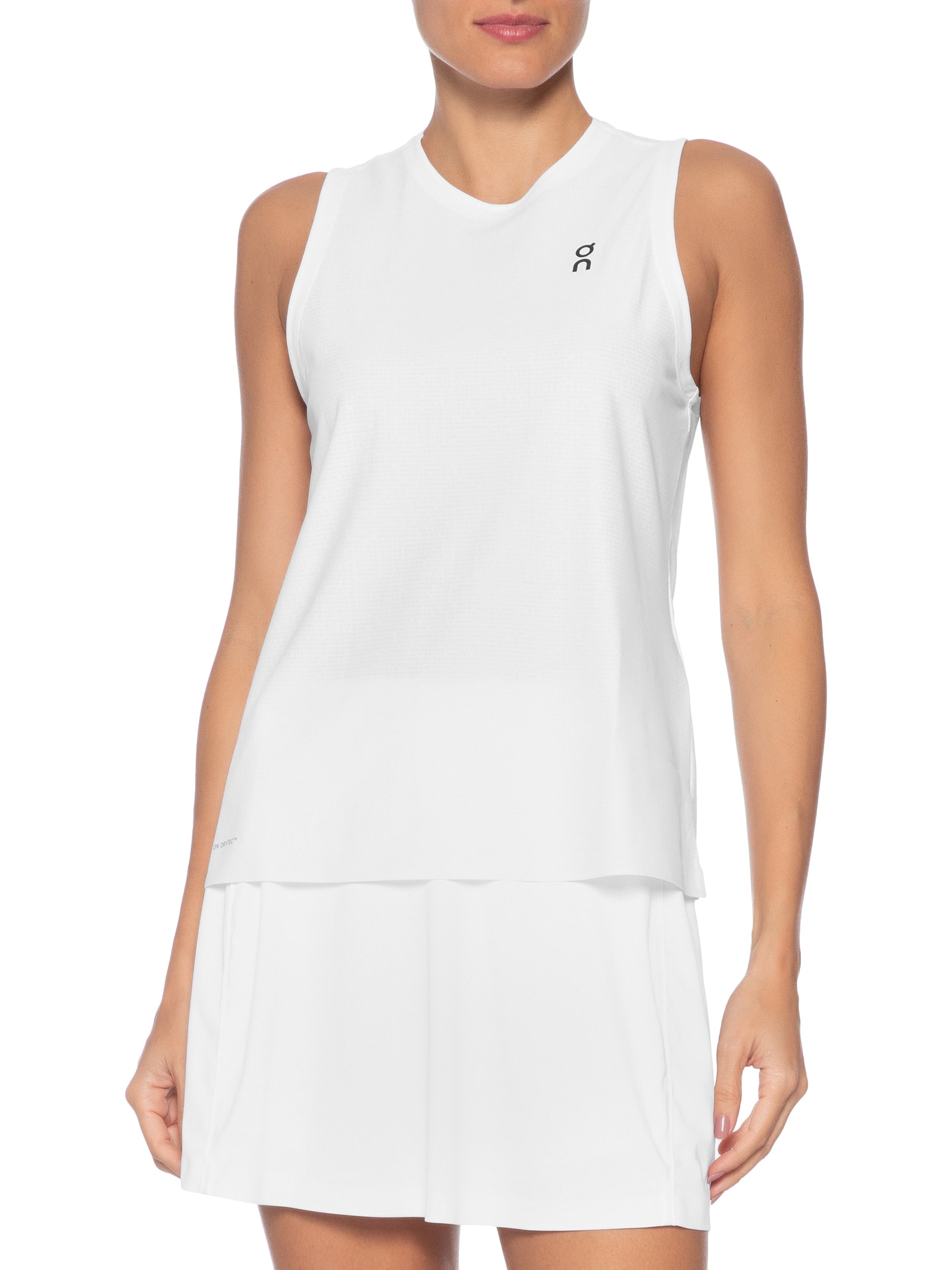 Regata Feminina Court Tank 2 Branco On Running