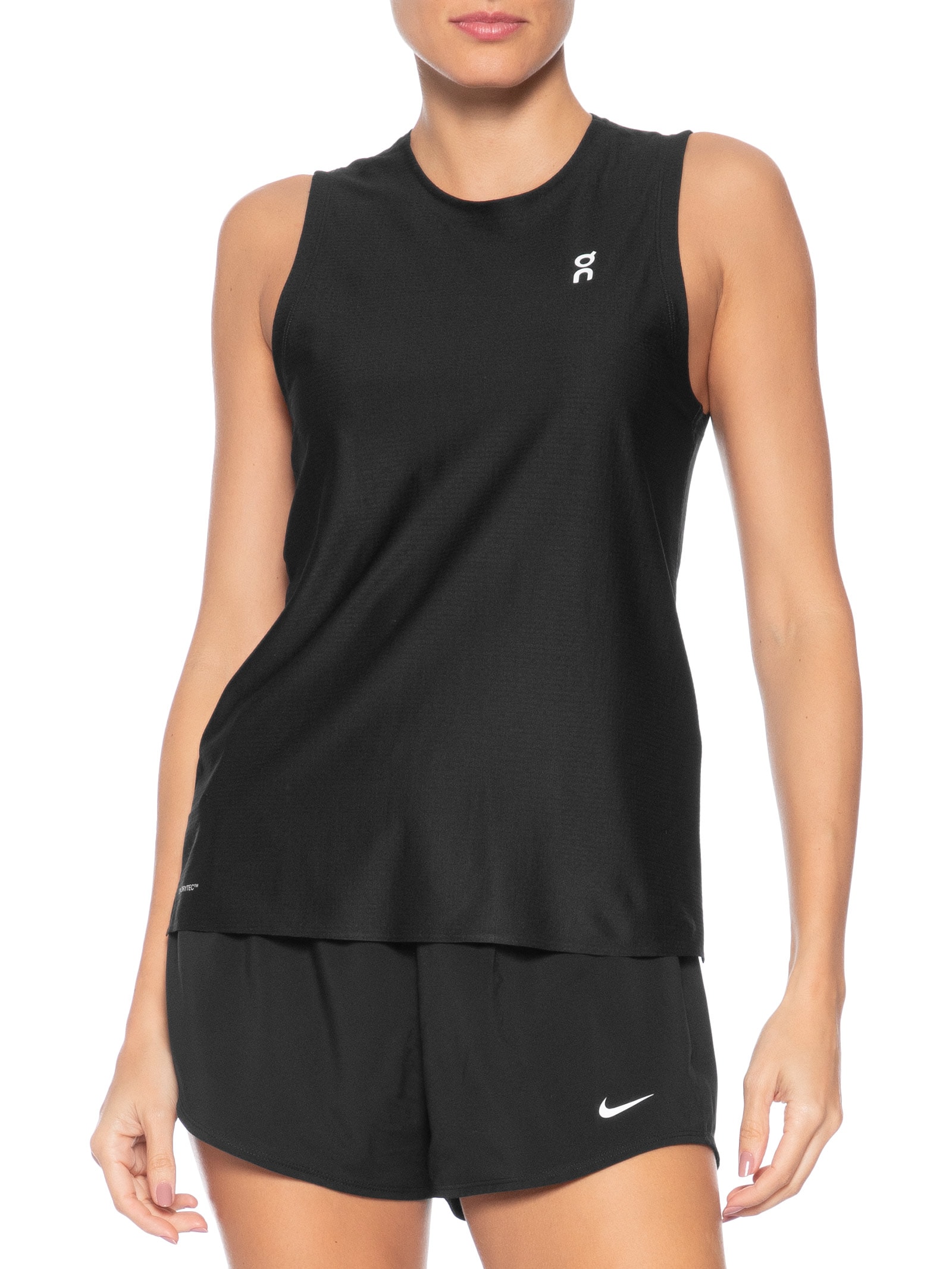 Regata Feminina Court Tank 2 Preto On Running