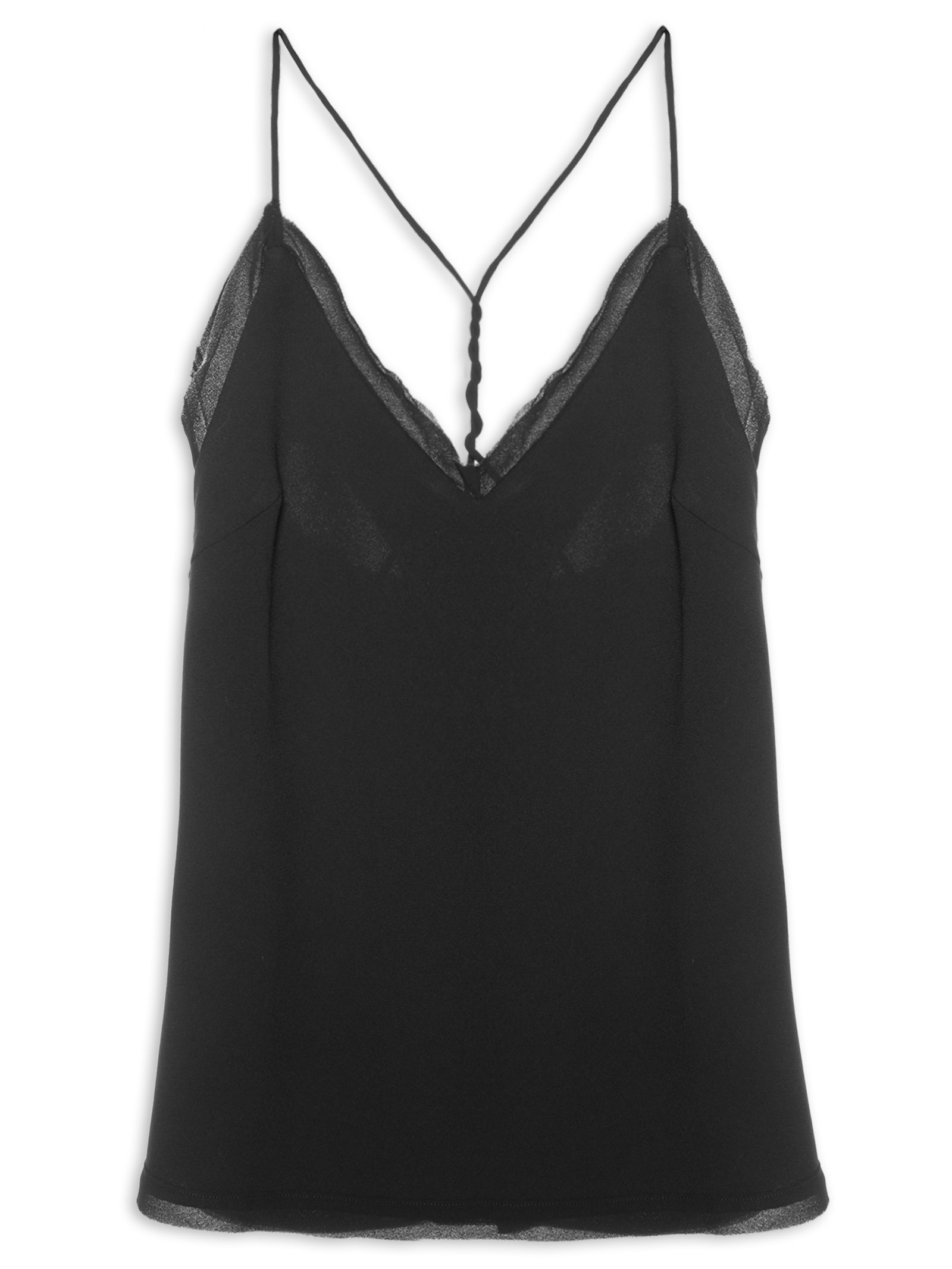Regata Feminina Crepe Nó – Preto Animale Jeans