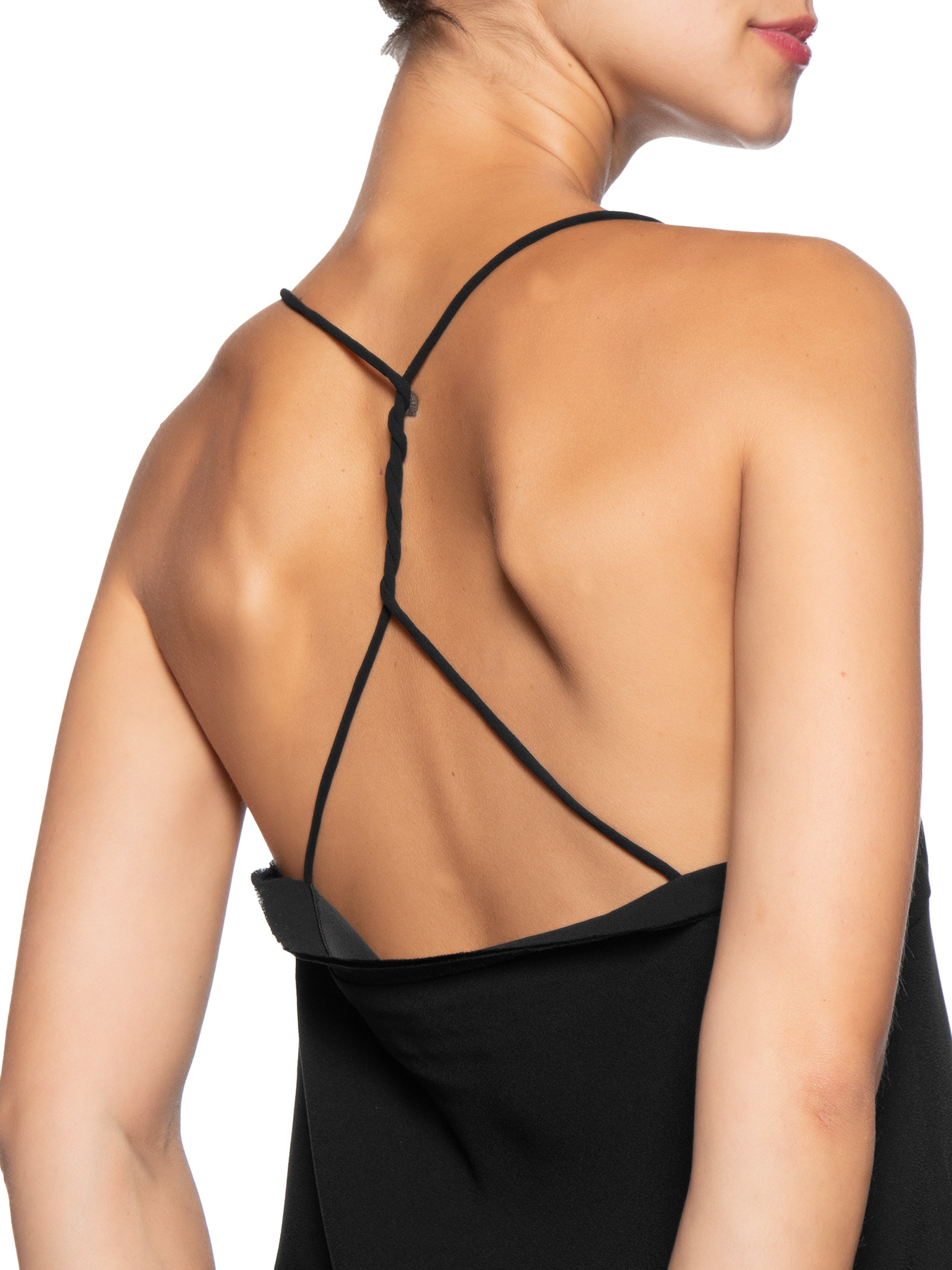 Regata Feminina Crepe Nó – Preto Animale Jeans