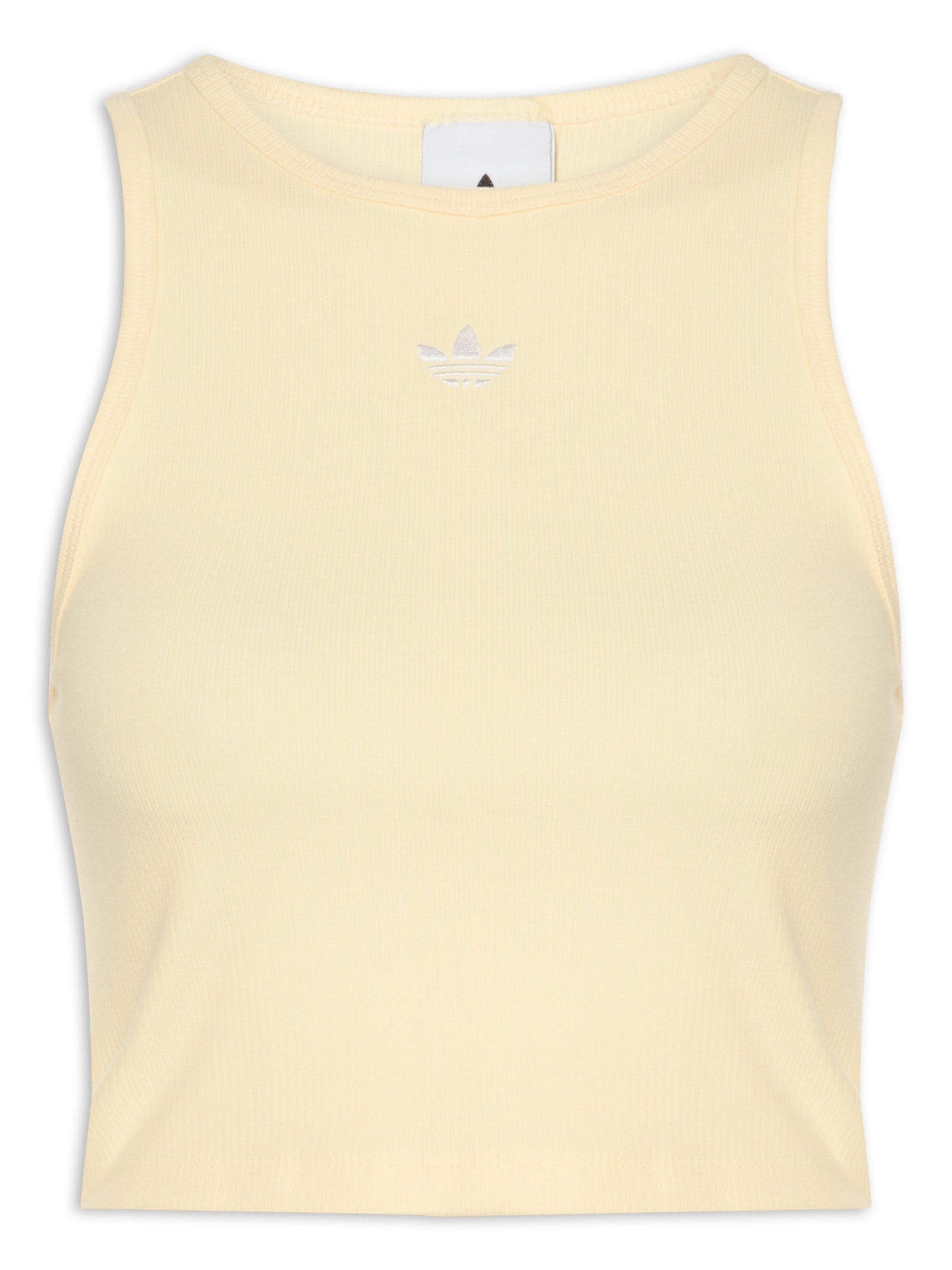 Regata Feminina Curta Trefoil Ess Bege Adidas Originals