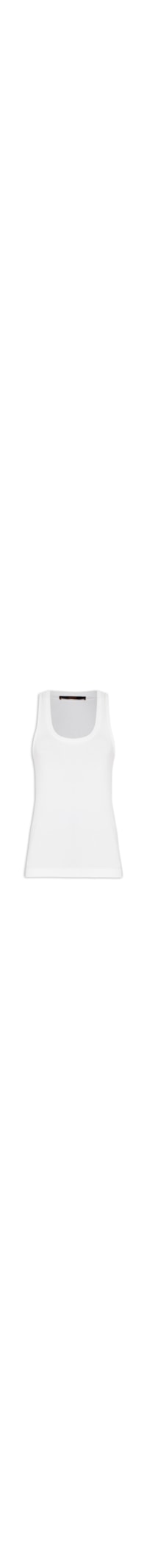 Regata Feminina Decote Debrum - Branco