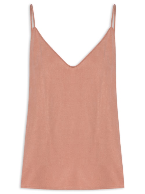 Regata Feminina Decote V – Rosa