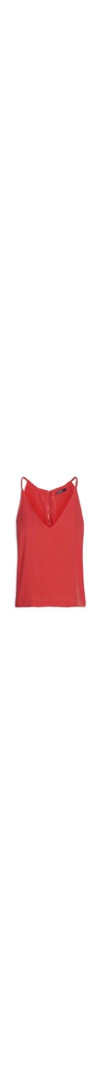Regata Feminina Decote V - Vermelho