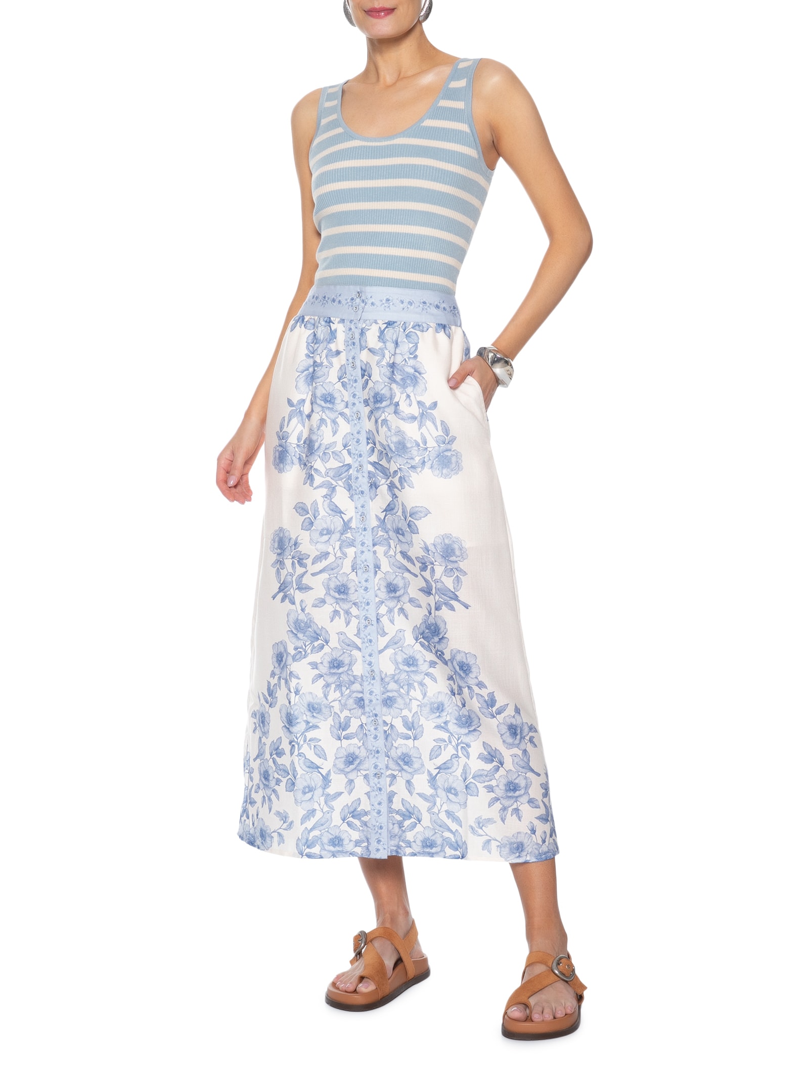 Regata Feminina Delfina Azul Le Lis