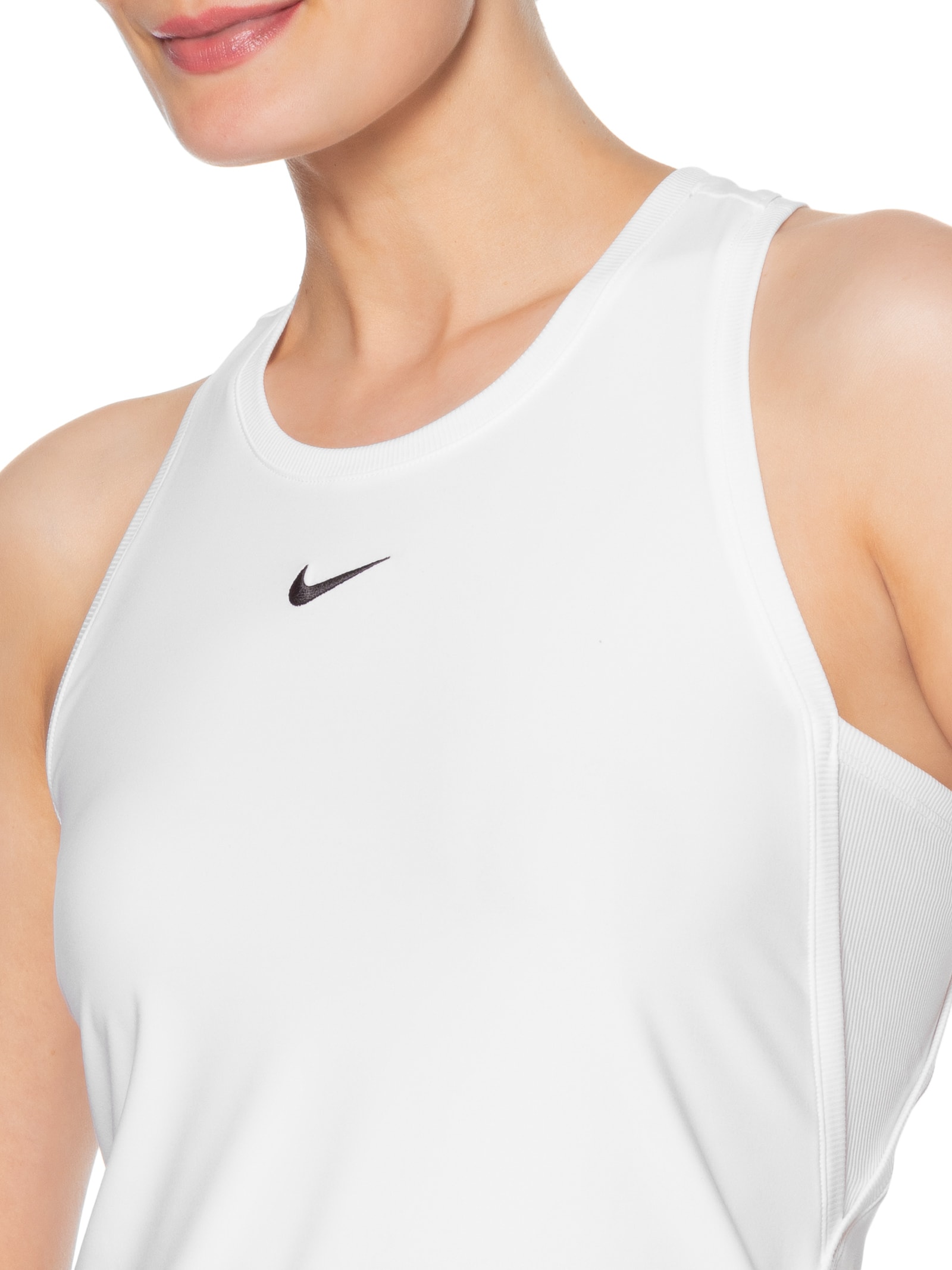 Regata Feminina Dri-Fit Victory Branco Nike
