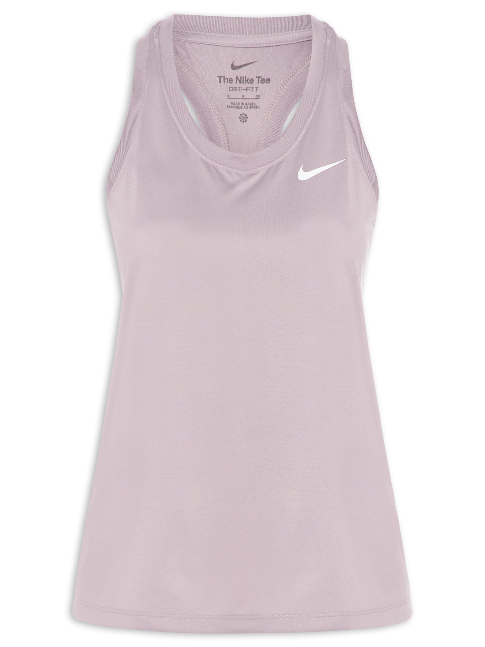 Regata Feminina Dri-FIT – Marrom Nike