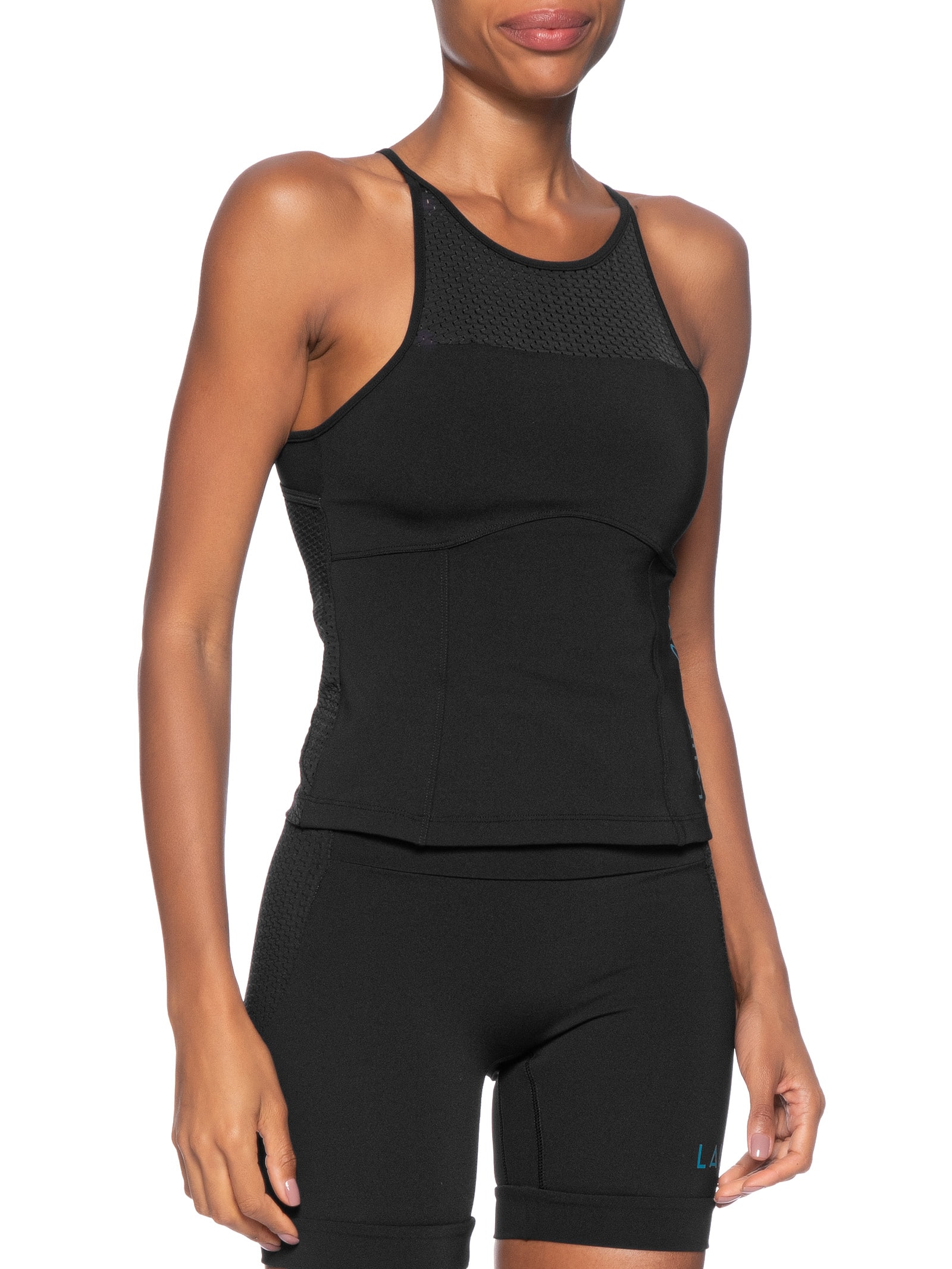 Regata Feminina Elysia Preto Lauf