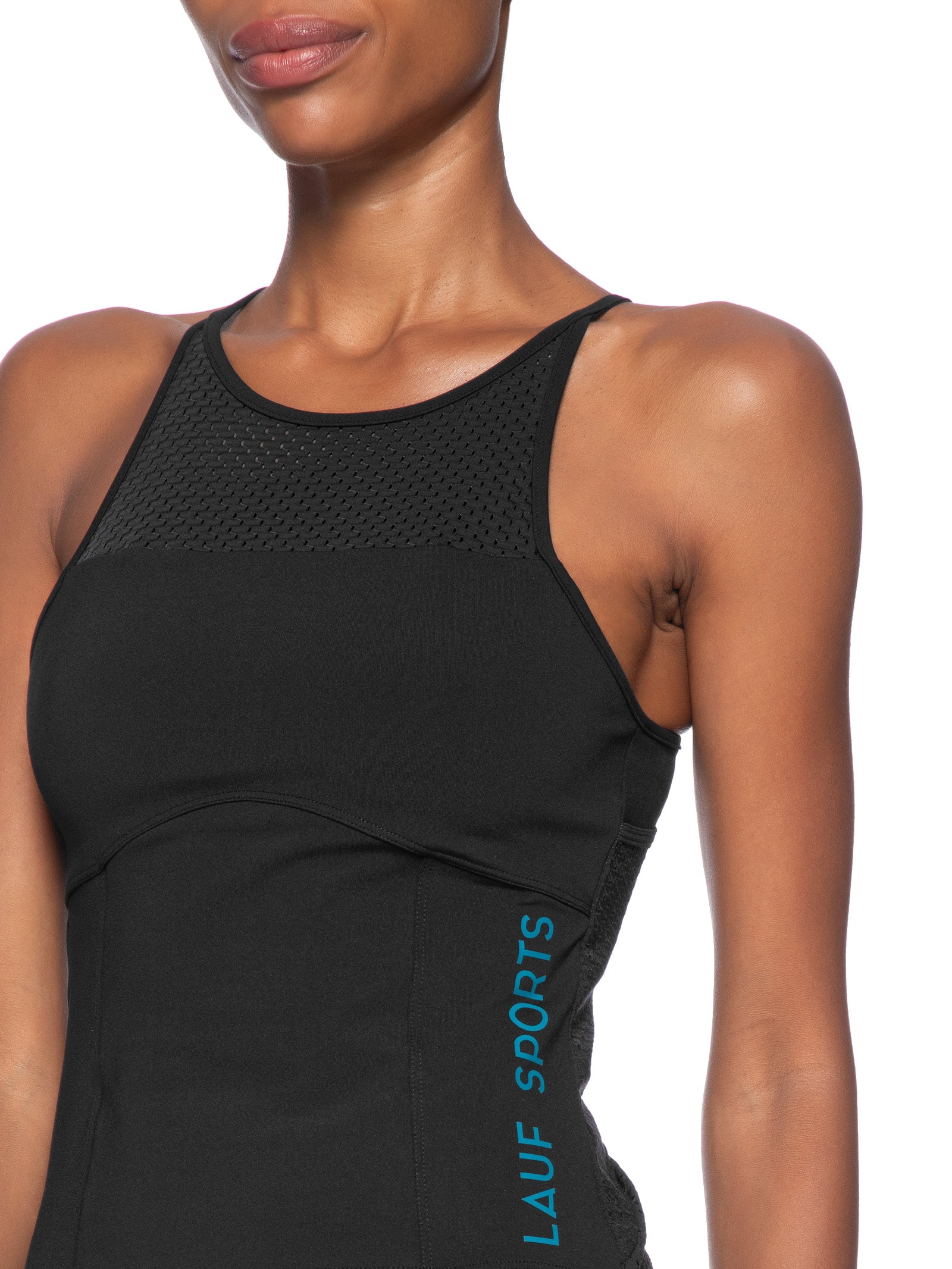 Regata Feminina Elysia Preto Lauf