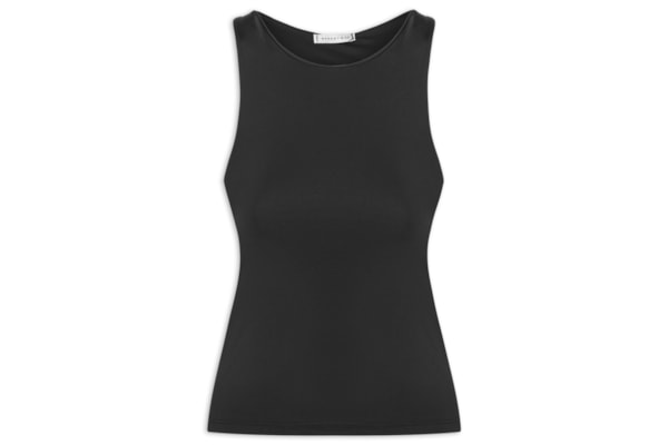 Regata Feminina em Poliamida – Preto
