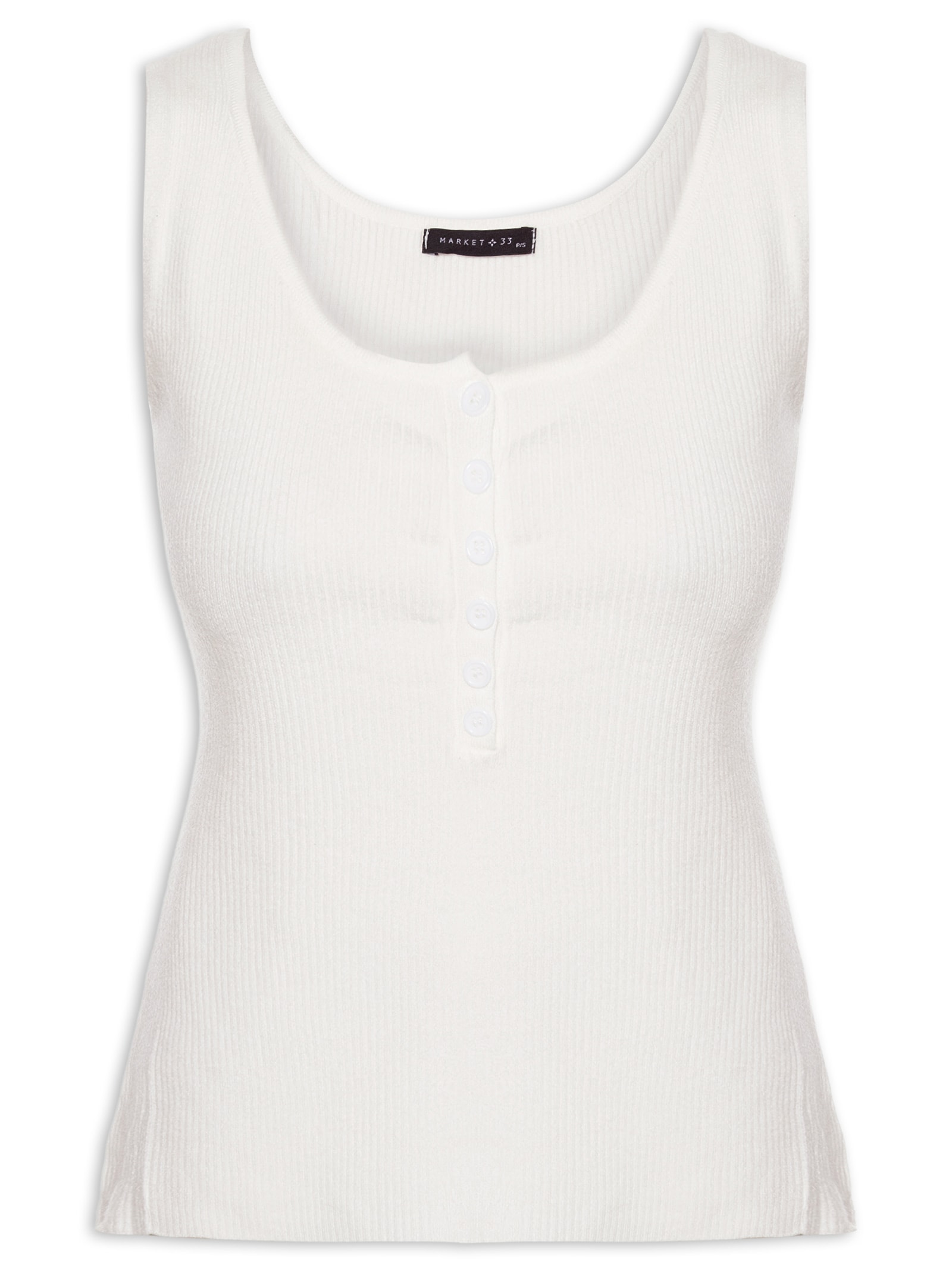 Regata Feminina em Tricot Off White Market 33