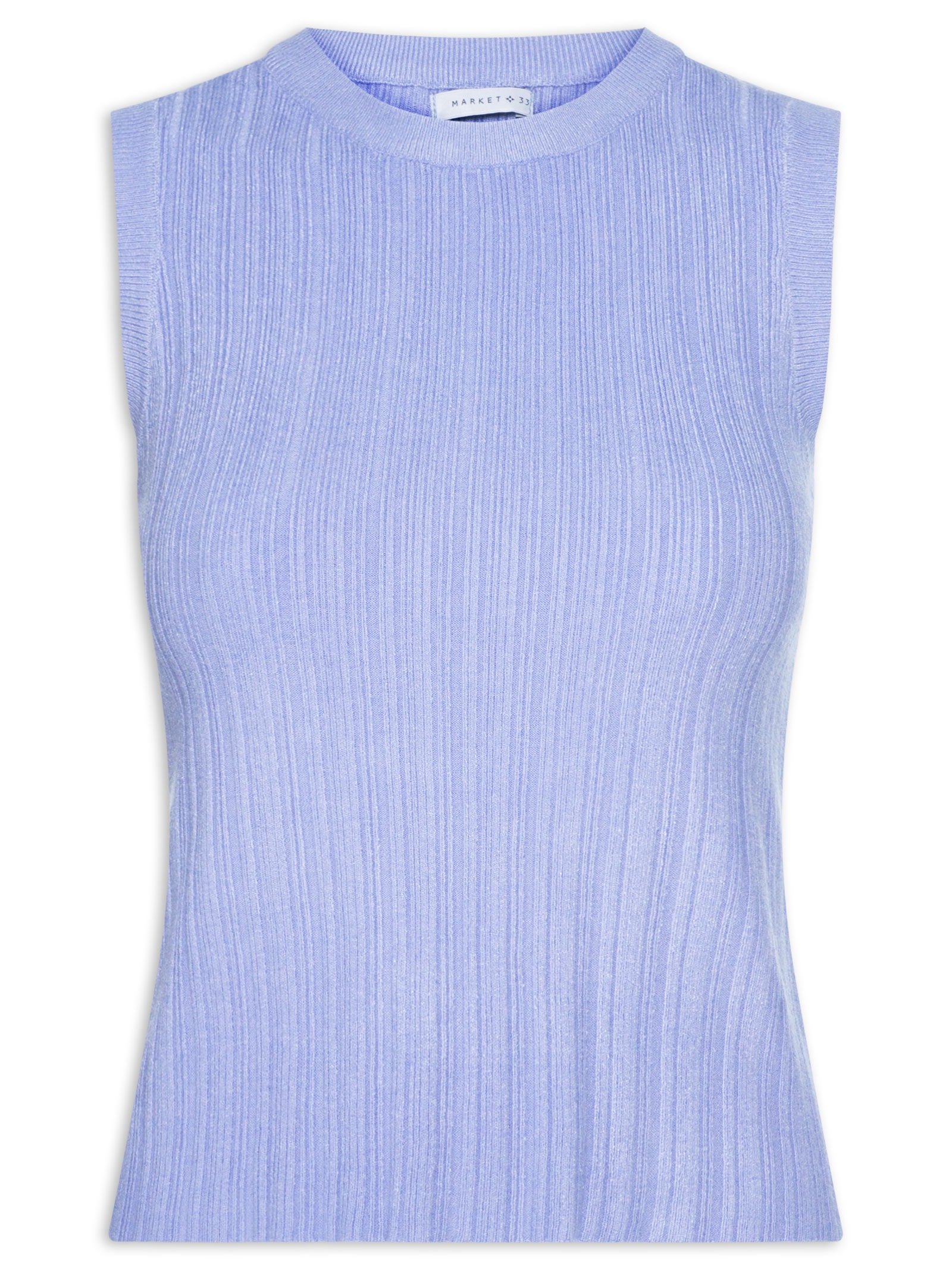 Regata Feminina Em Tricot Roxo Market 33