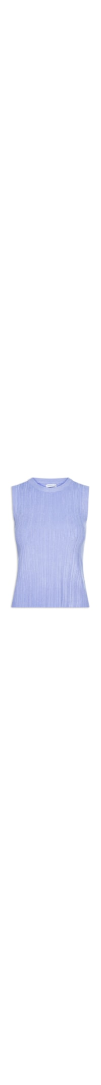 Regata Feminina Em Tricot - Roxo