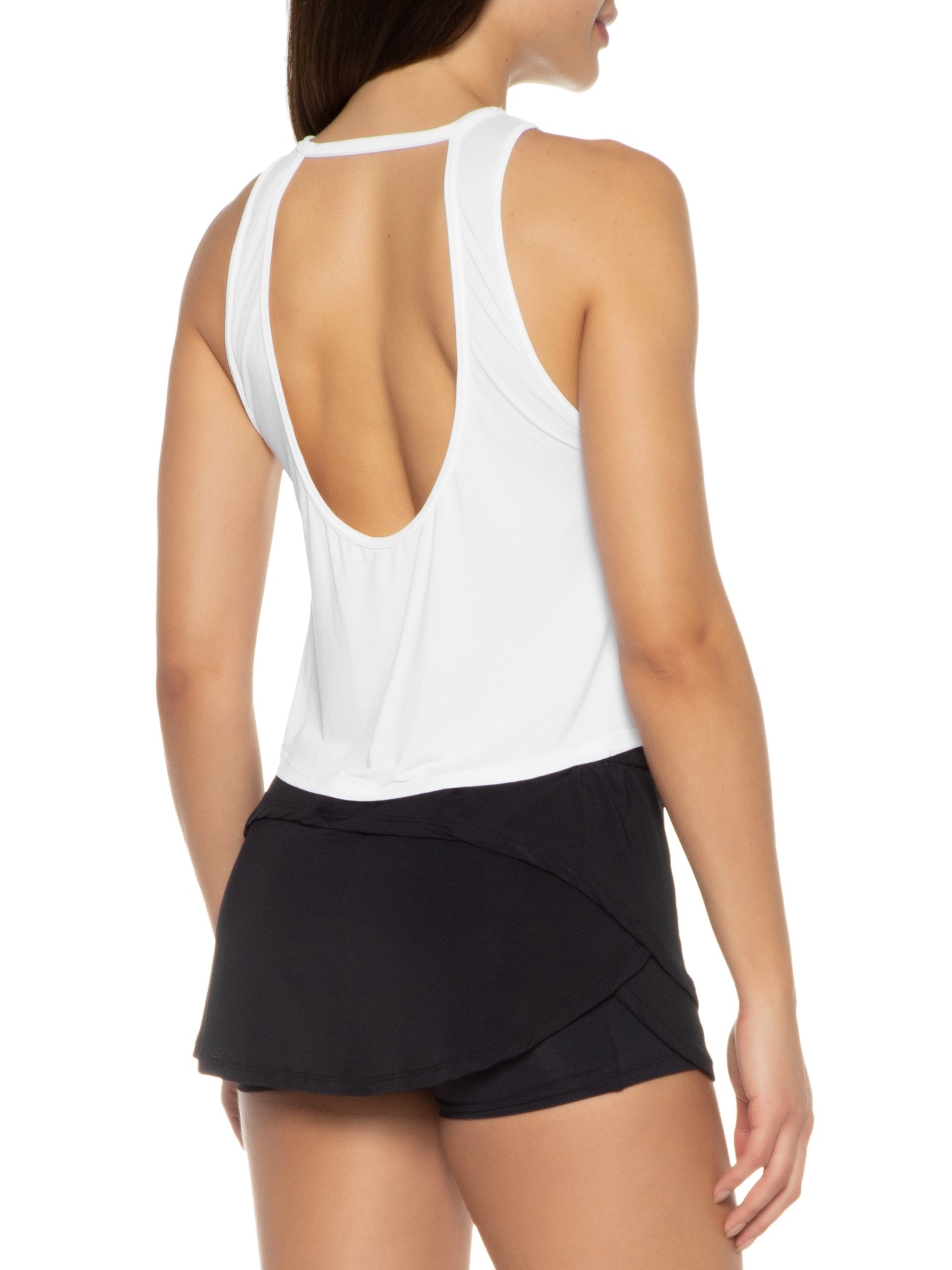 Regata Feminina Essencials Branco Body For Sure