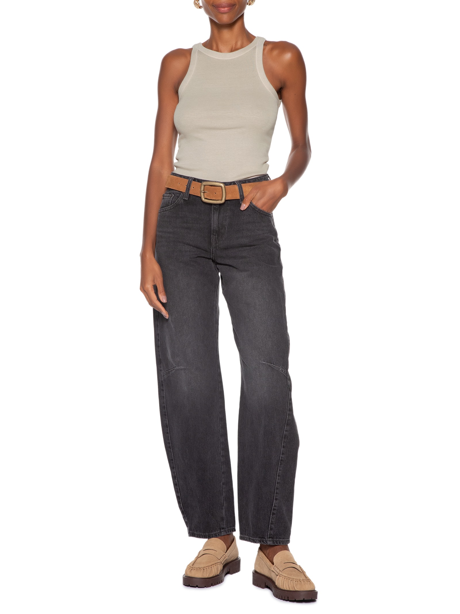 Regata Feminina Essential Racer Tank Bege Levi's