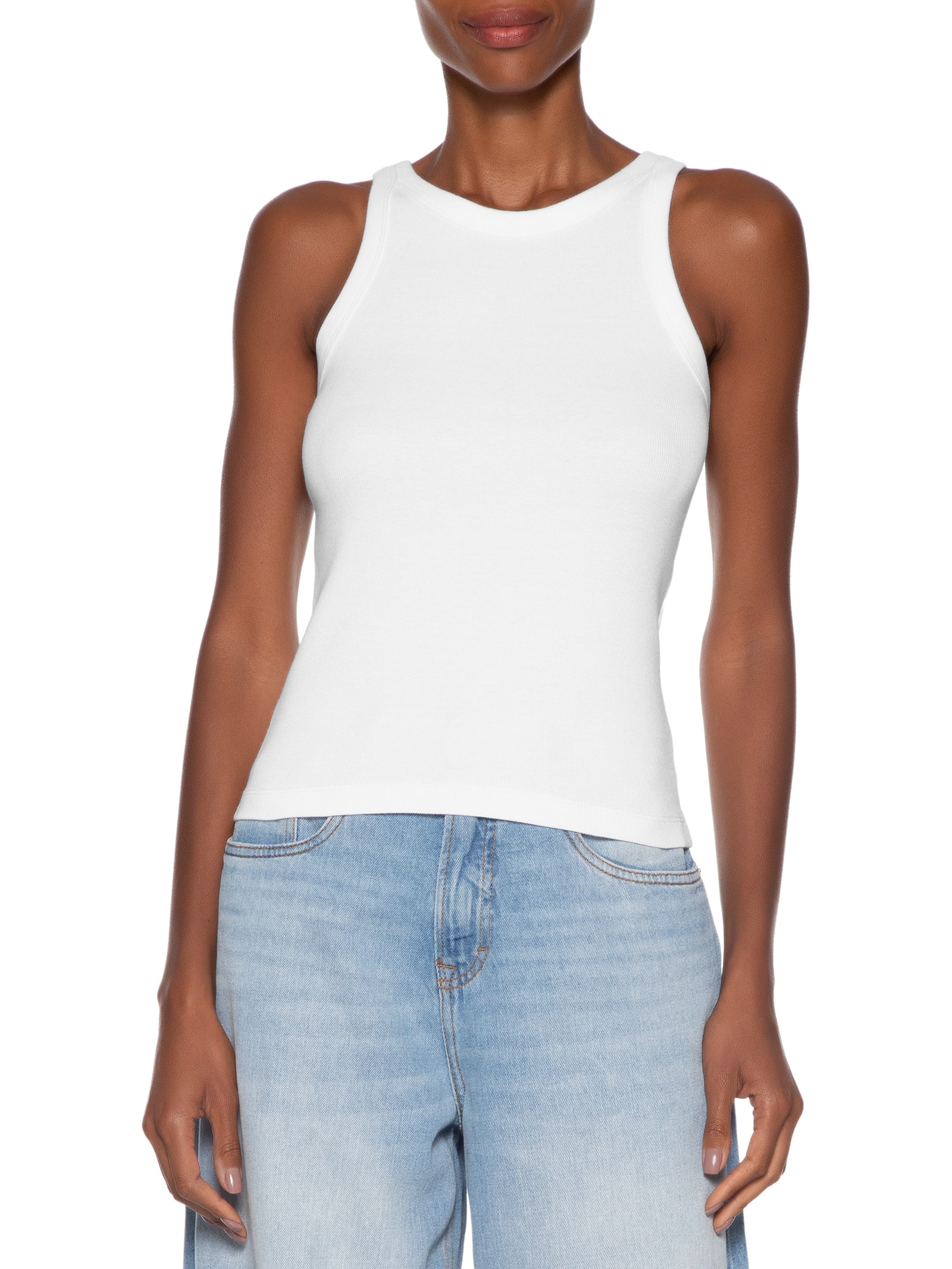 Regata Feminina Essential Racer Tank Branco Levi's