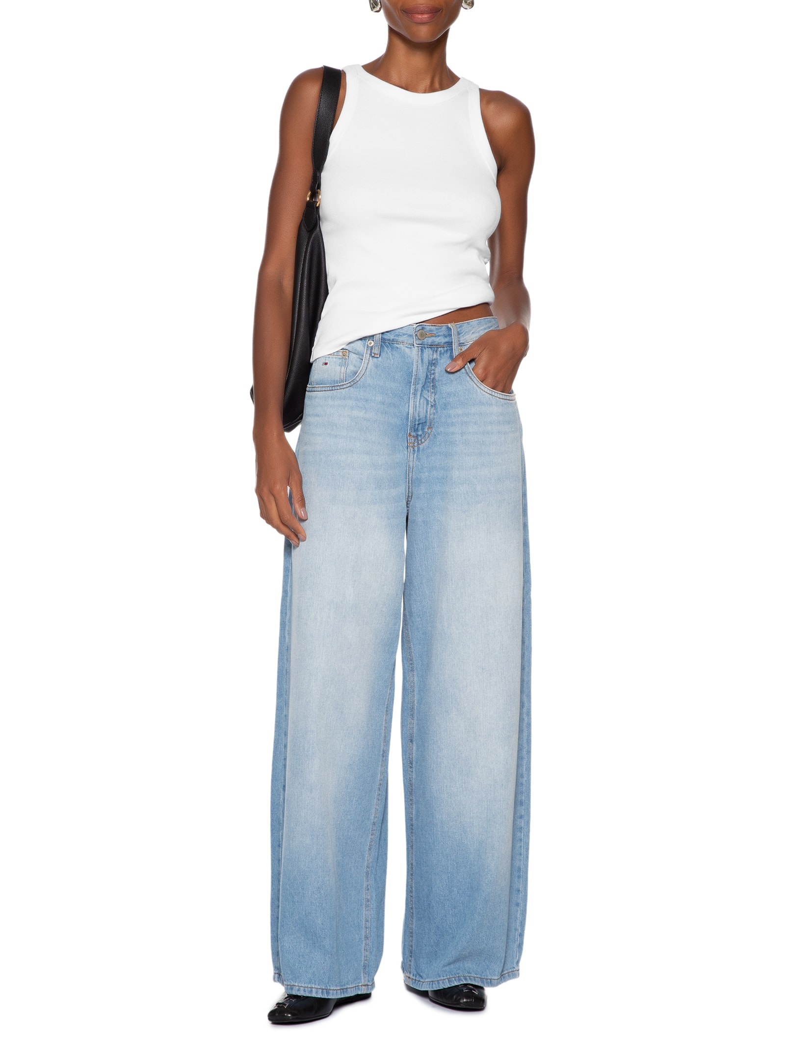 Regata Feminina Essential Racer Tank Branco Levi's