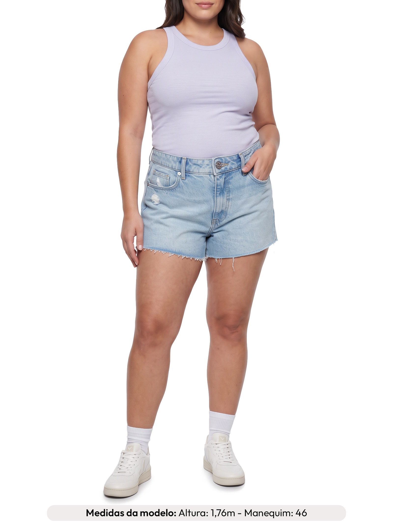 Regata Feminina Essential Racer Tank Roxo Levi's