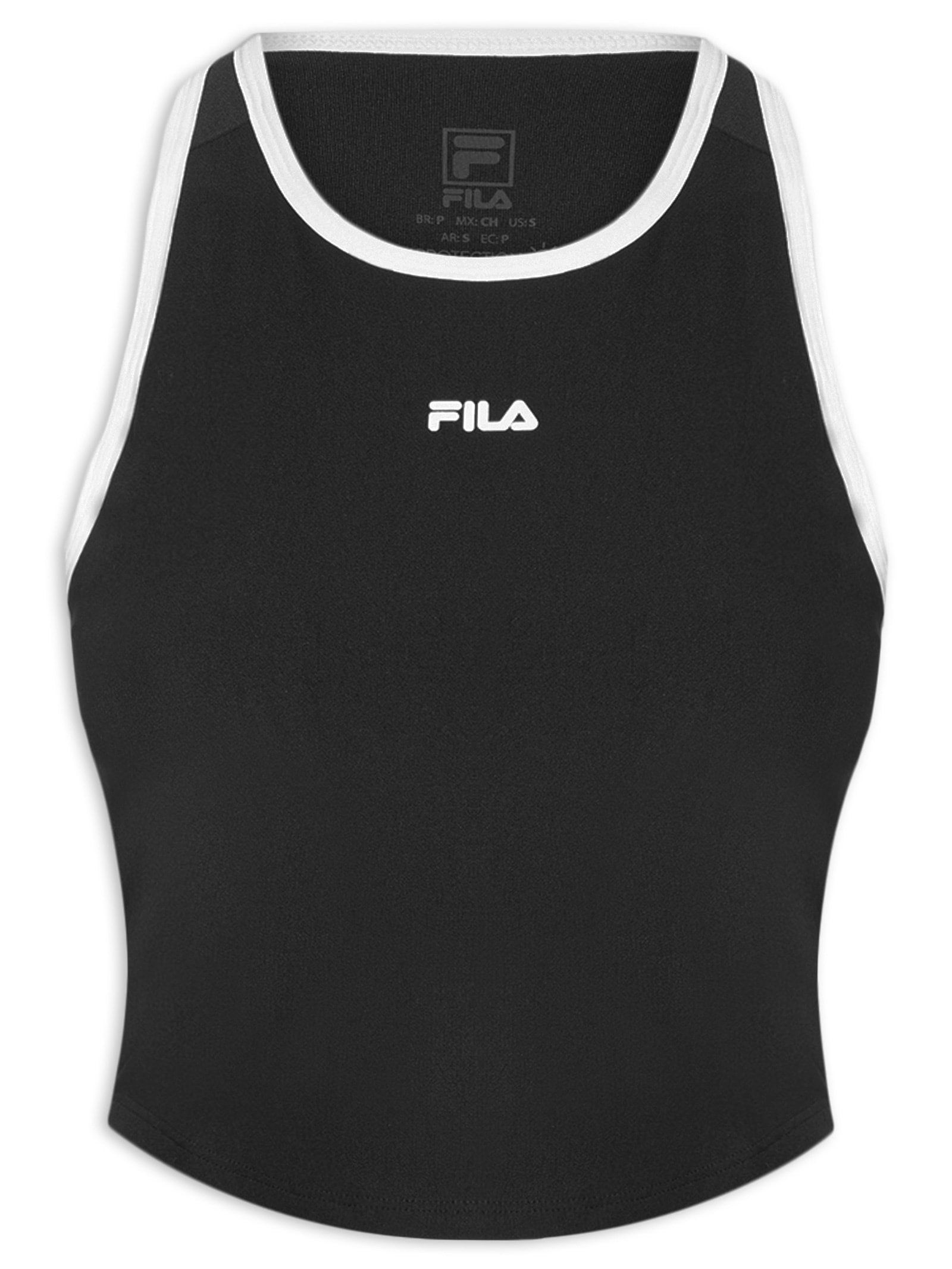 Regata Feminina Essential Training Preto Fila