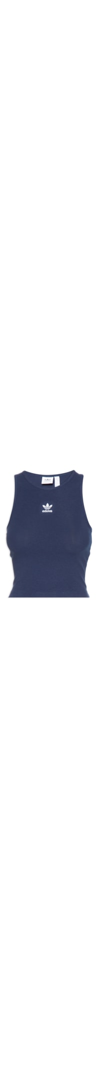 Regata Feminina Essentials Rib - Azul